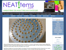 Tablet Screenshot of neatitems.com